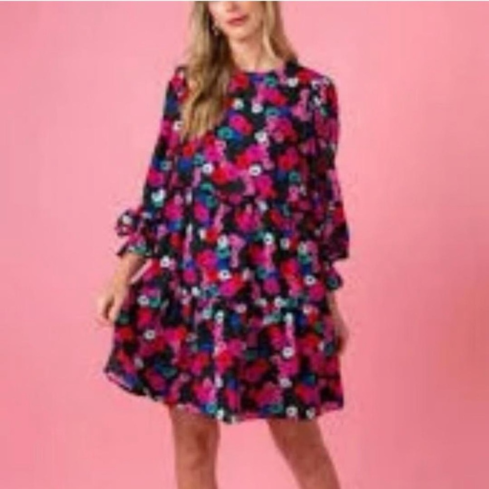 CROSBY by Mollie Burch Sugarplum Forest Floral Dress | Size S | EUC | (TC)